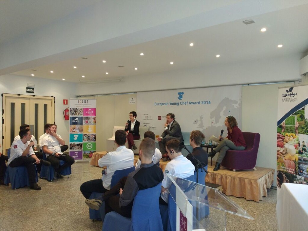 Round Table with celebrity chefs Joan Roca and Carme Ruscalleda, Sant Pol de Mar, Catalonia