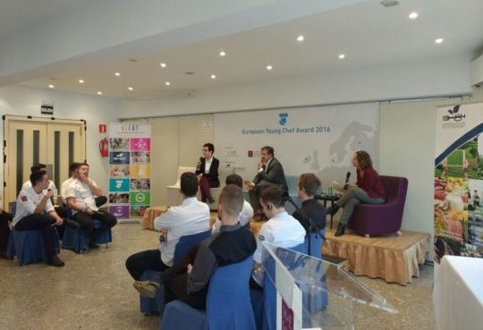 Round Table with celebrity chefs Joan Roca and Carme Ruscalleda, Sant Pol de Mar, Catalonia