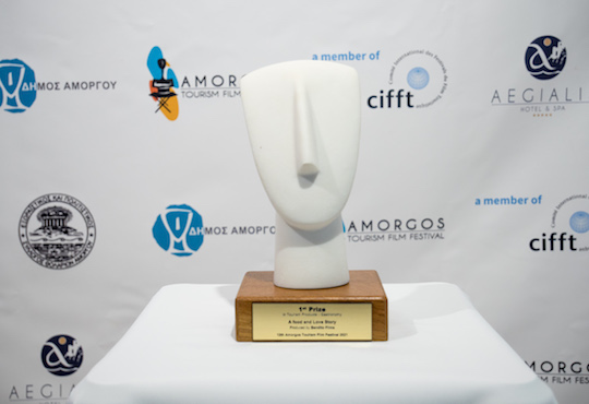 Winners of the Food Film Menu 2021 triumph at Amorgos Festival