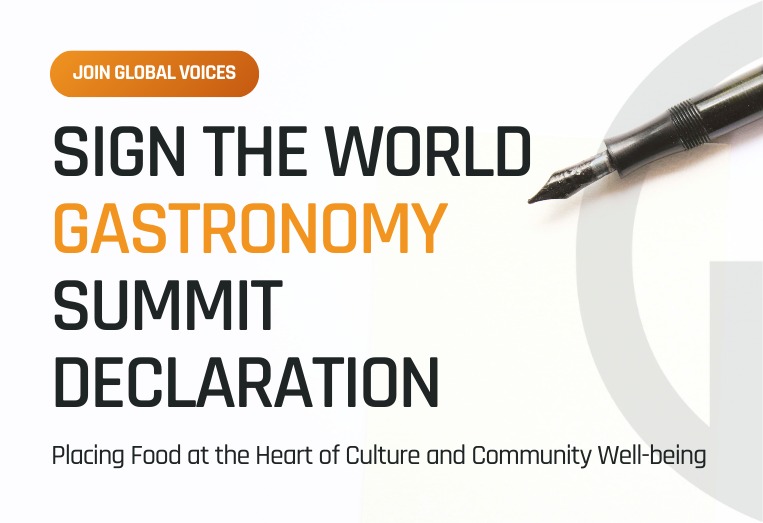 Declaration on Food at the Heart of Cultural Policy and Community Well-being